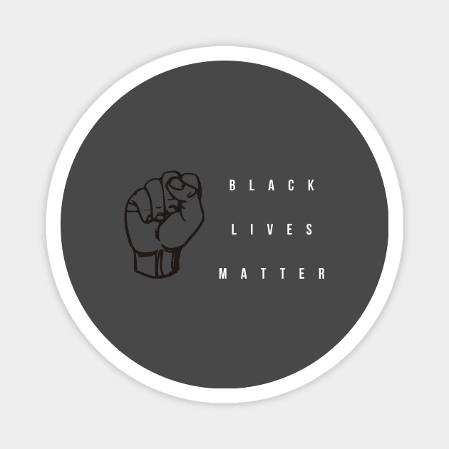 Black Lives Matter Magnet by Room Thirty Four